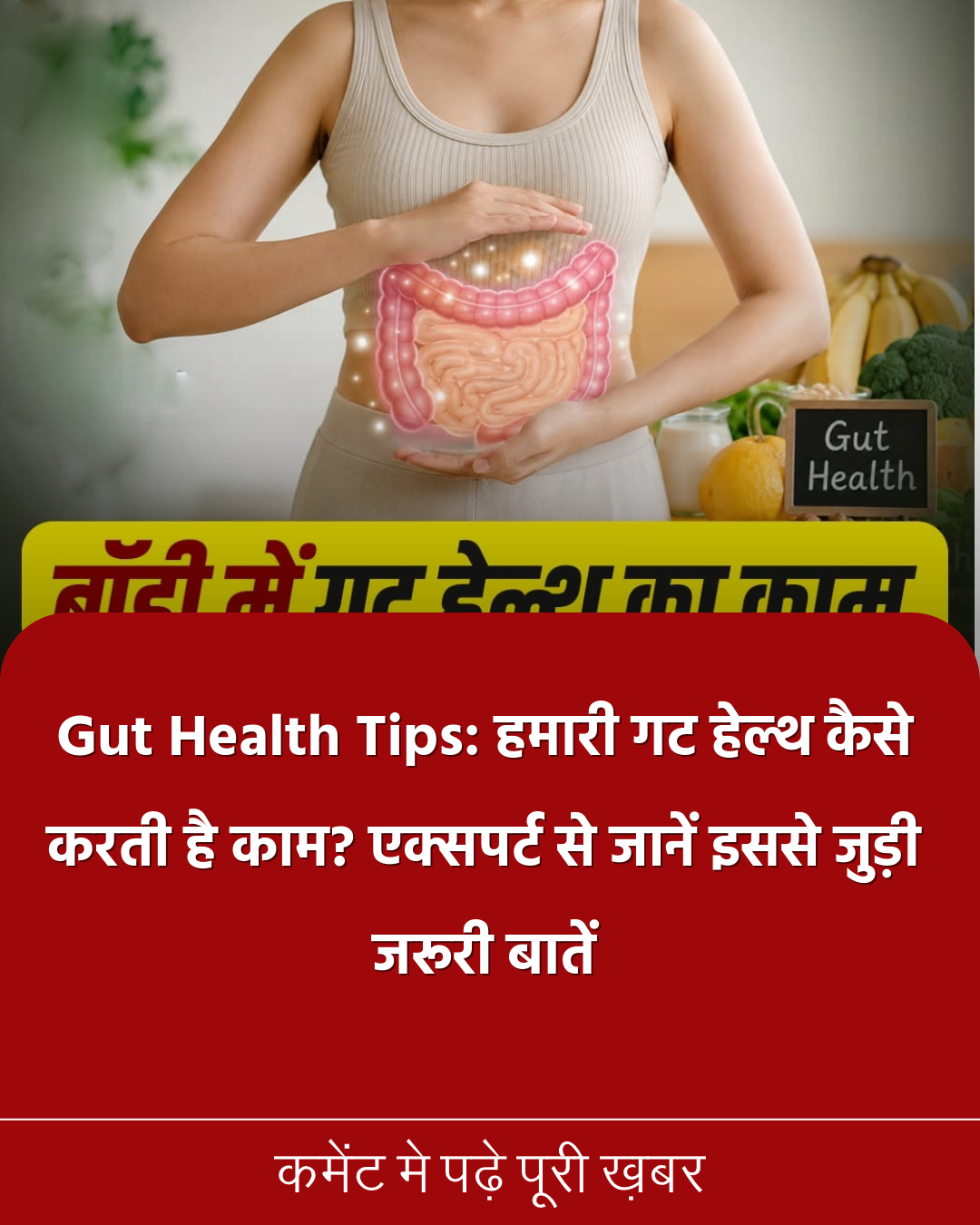 Gut Health Tips: हमारी गट हेल्थ कैसे करती है काम? एक्सपर्ट से जानें इससे जुड़ी जरूरी बातें​
